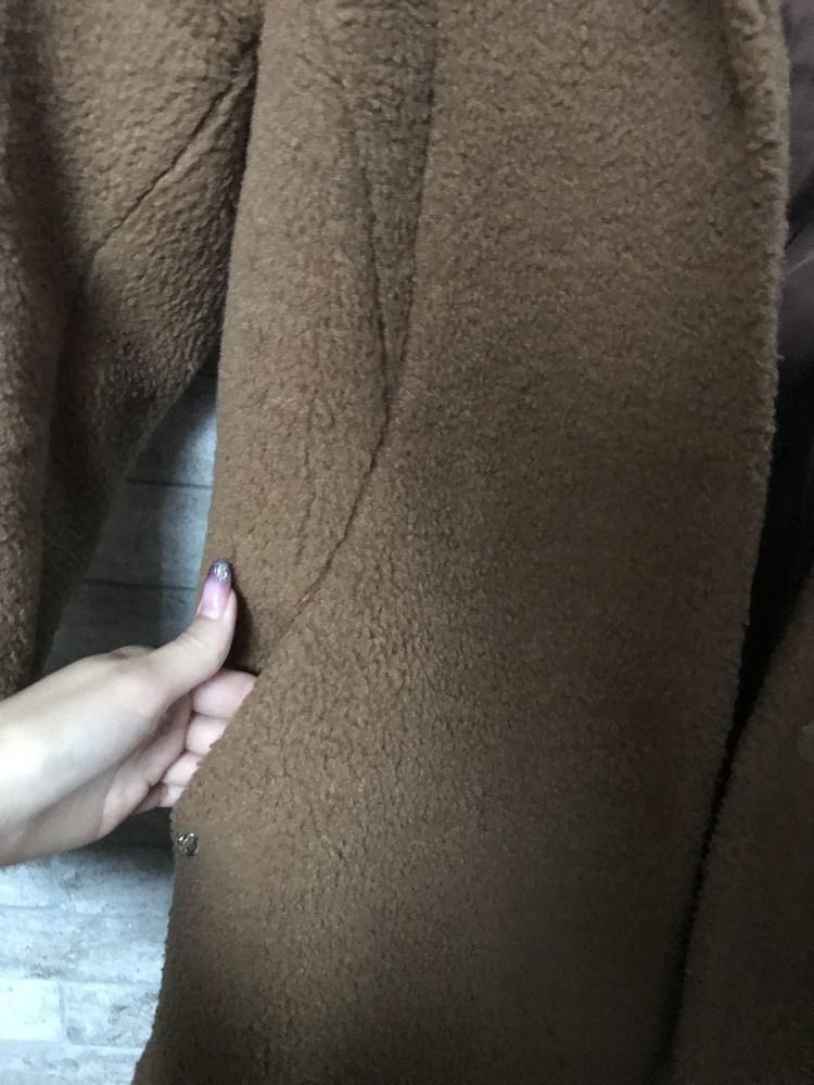 Пальто з шерсті альпаки