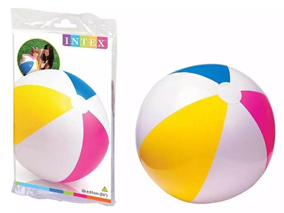 Piłka plażowa 61 cm. Intex