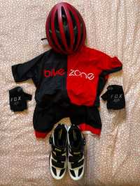 Calções e T-shirt Ciclismo Bikezone