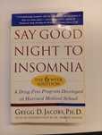Book Say Good Night To Insomnia