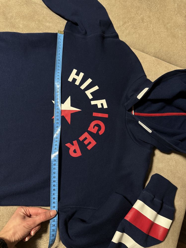 НА ФЛИСЕ! Tommy Hilfiger оригинал кофта,флиска,свитер,свитшот,худи
