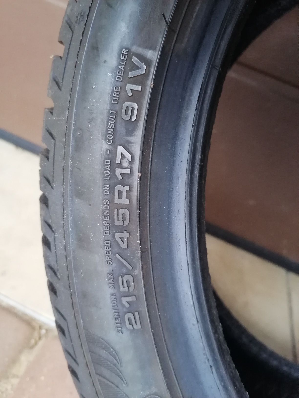 Fulda opona 215/45 R17 nowa