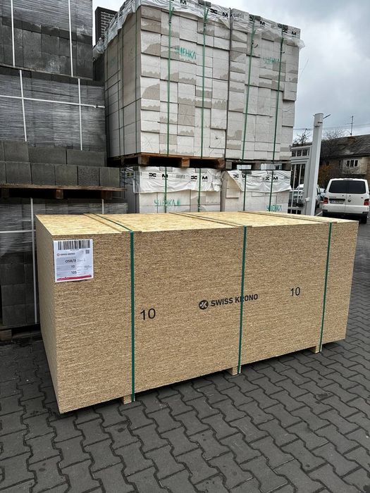 ‼️РОЗПРОДАЖ‼️ ОСБ OSB плита, фанера, ДСП, тирсоплита. КРАЩА ЦІНА