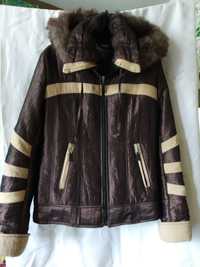 Куртка темно коричневая р.44-46