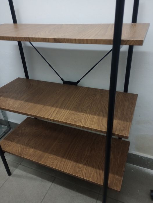 Regał niski w stylu loft