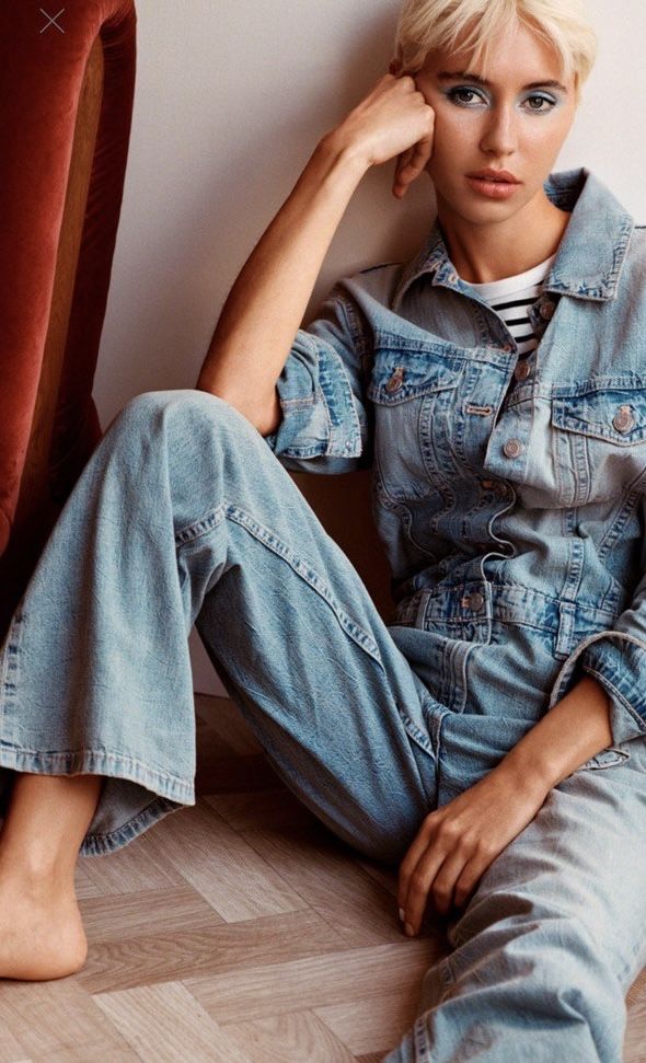 Комбінезон Zara джинсовий