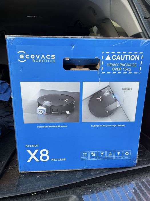 Ecovacs X8 PRO OMNI, робот пилосос