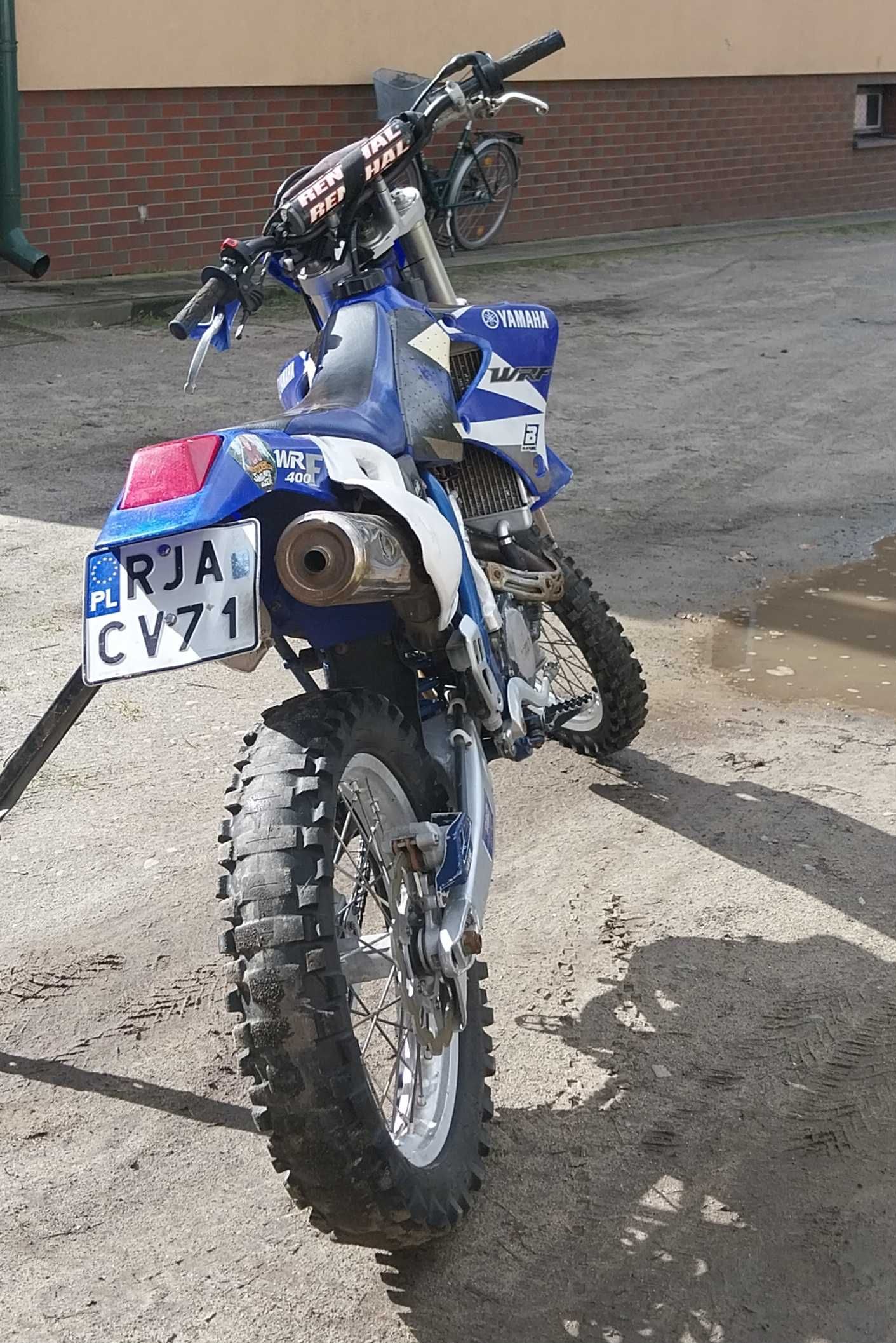 Cross Yamaha WR400F Zarejestrowany