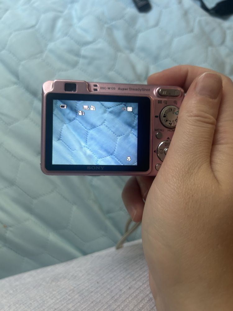 Sony cyber-shot dwc-w120 розовый в идеале