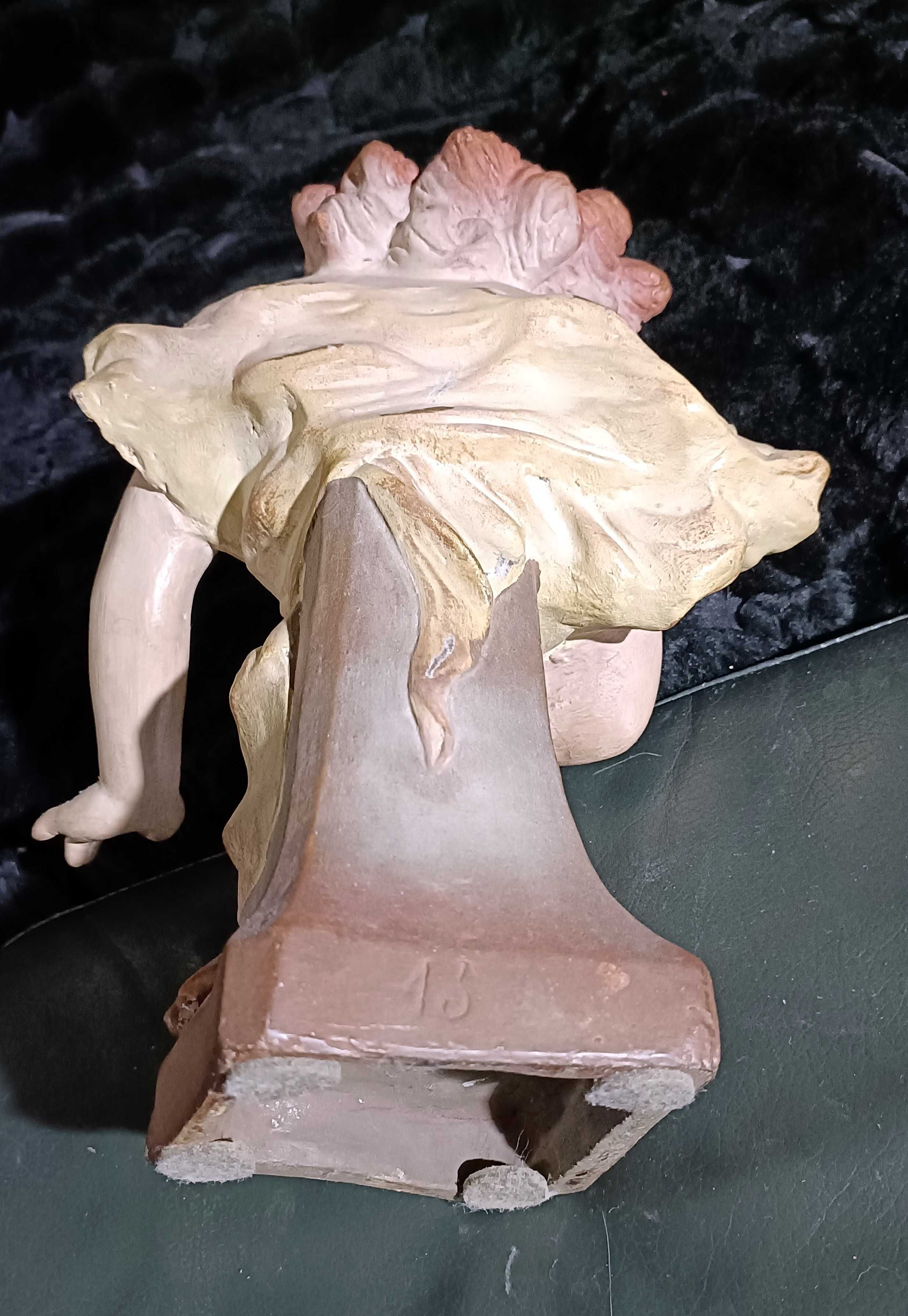 Estatueta menino cupido, antiga