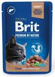 Karma dla kota po sterylizacji i kastracji Brit Wątróbka w sosie 100g