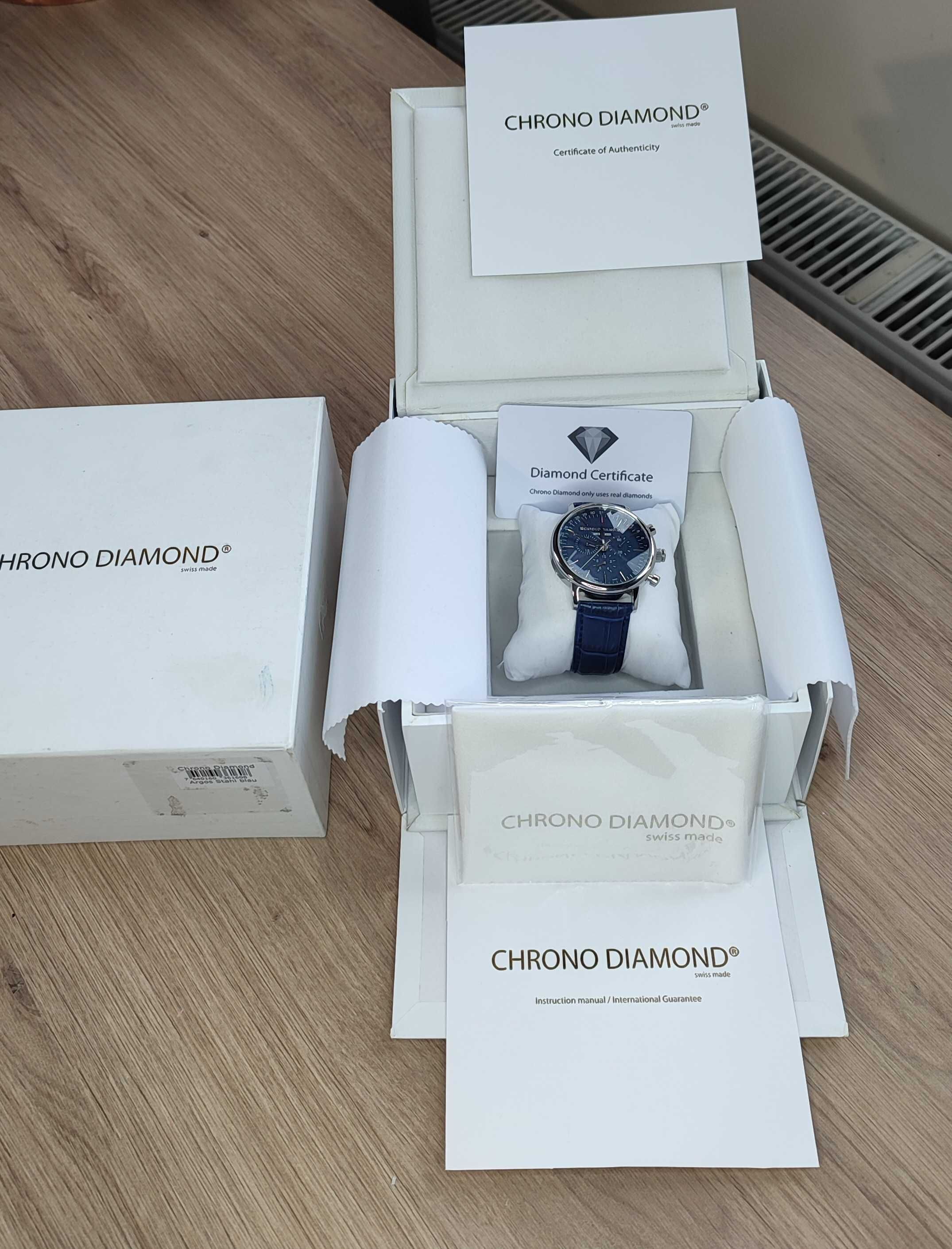Zegarek mało używany Chrono Diamond Argos Stahl Model nr 11200 Kraków