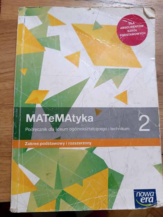 Matematyka 2 Nowa Era zakres podstawowy i rozszerzony