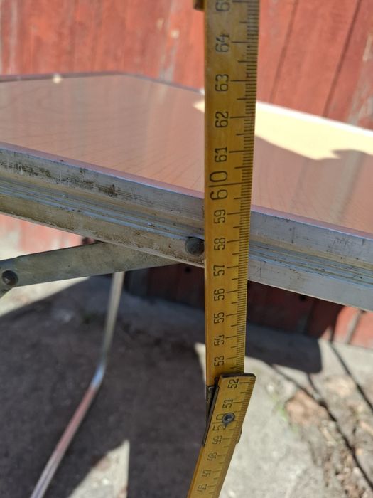 Stolik składany turystyczny  przenośny prl