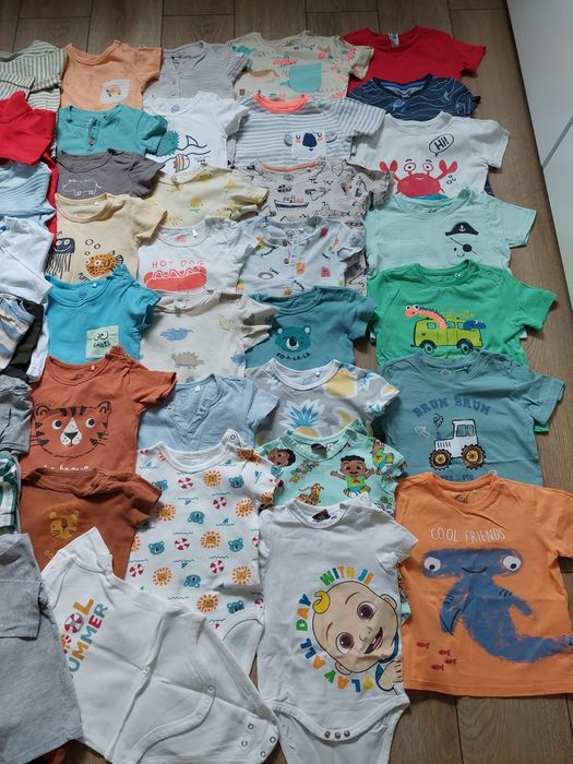 Mega paka ubrań dla chłopca r. 86