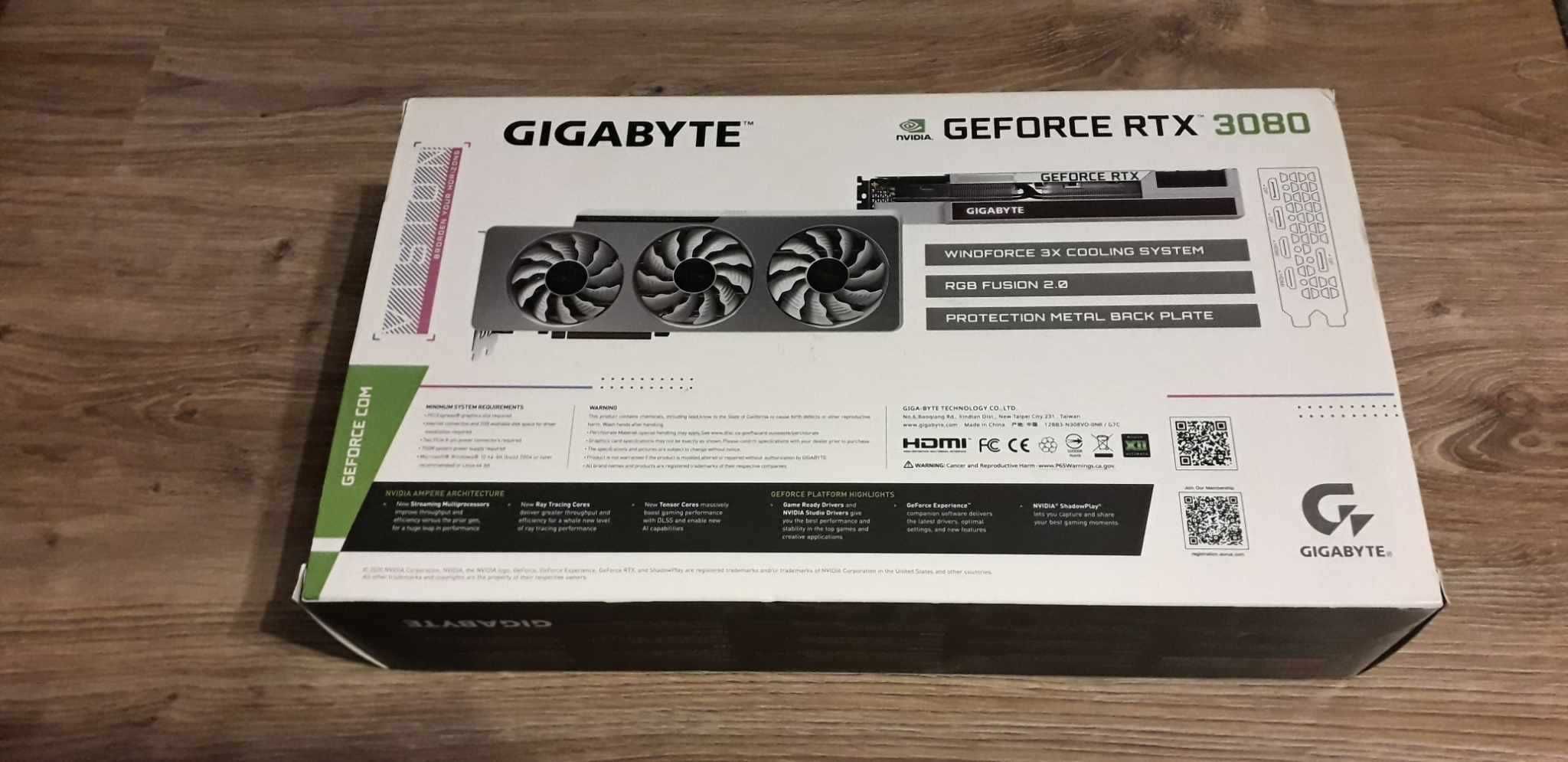 Gigabyte GeForce RTX 3080 VISION OC 10GB GDDR6X