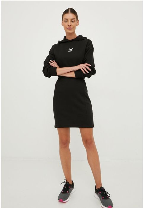 Сукня худі Puma демісезон чорна спортивна