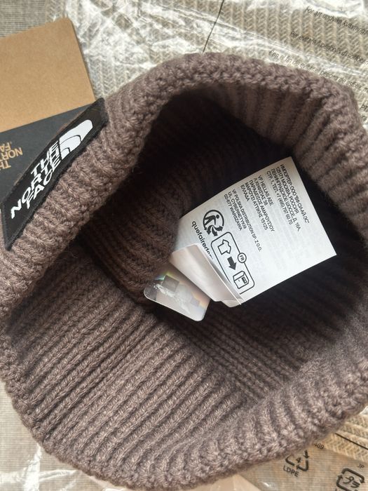 Оригінал. Шапка The North Face Tnf Logo Box Cuffed Beanie.