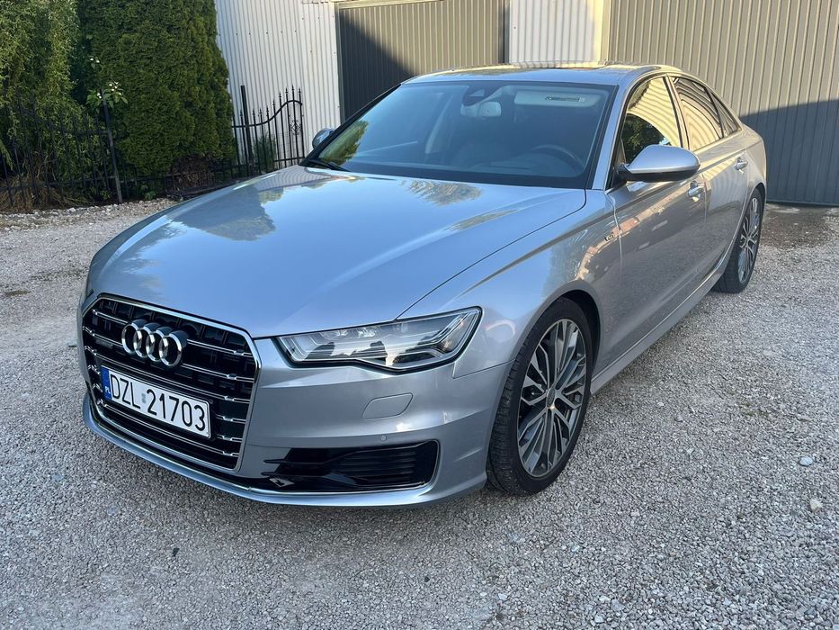Audi A6 Audi A6 3.0 TFSI , 2016r., 202000 km srebrna