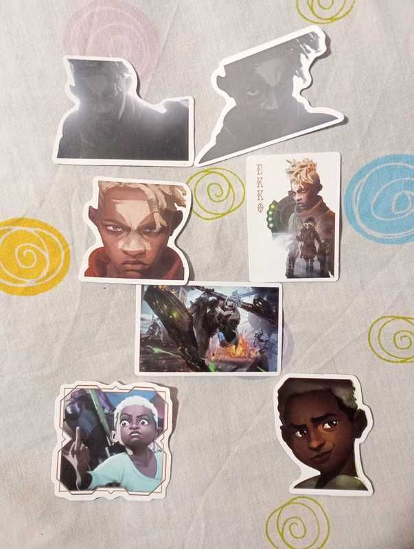 Arcane stickers - ekko