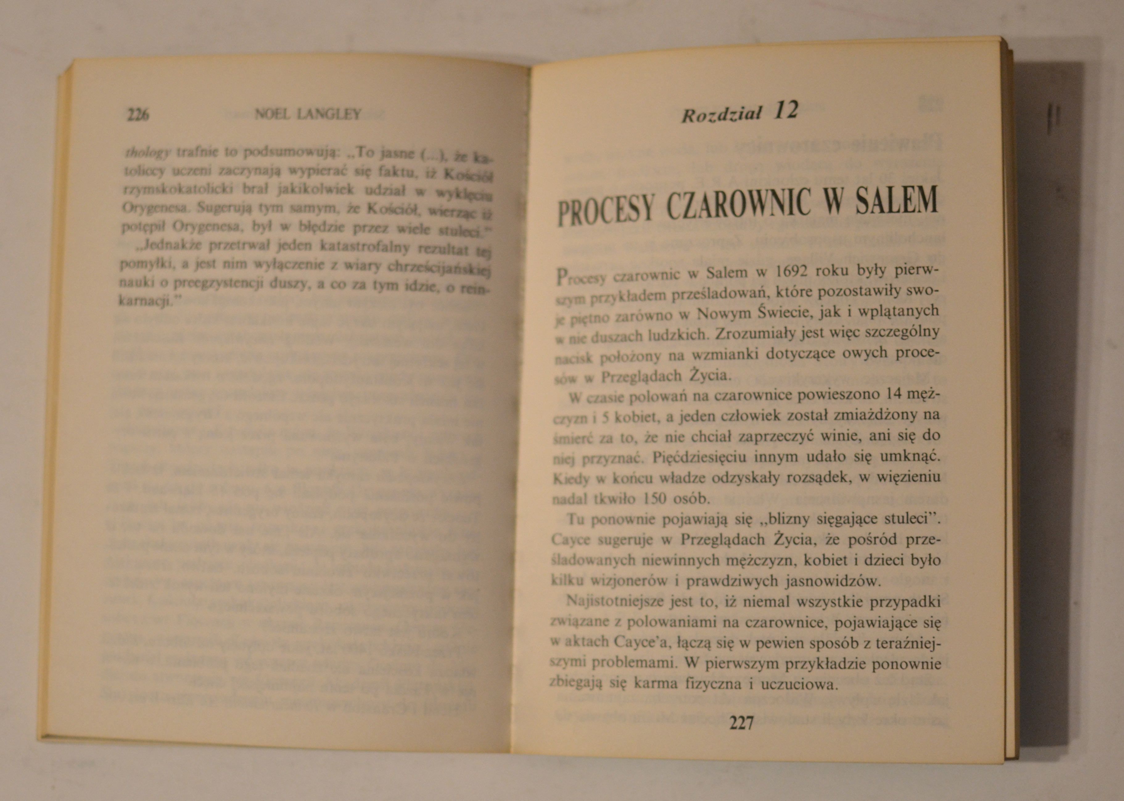 Odszedłem żeby wrócić N. Langley Limbus 1994	Sbardzo dobry