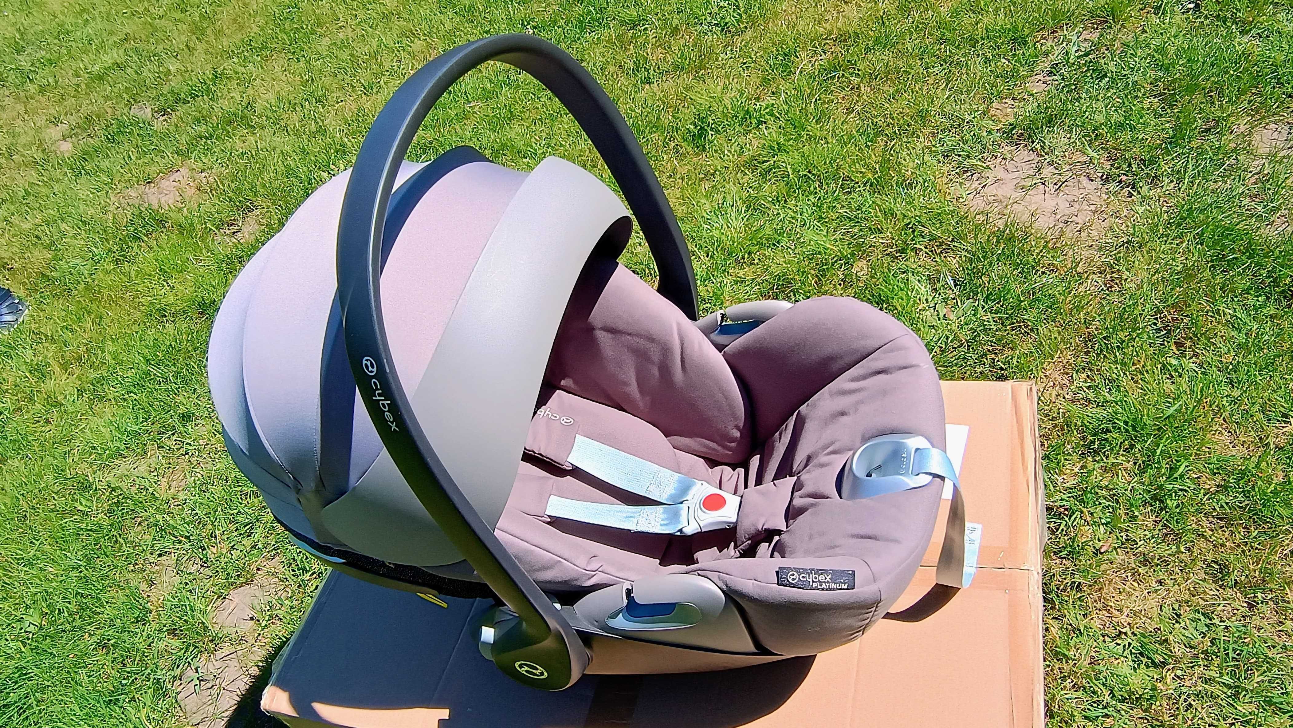 Komplet: Cybex CLOUD Z i-size + SIRONA Z i-size + baza obrotowa 360