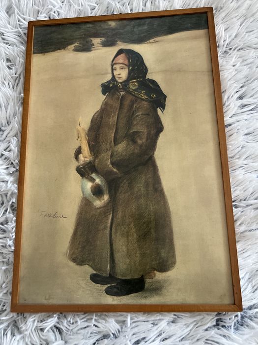 Obraz Kobieta  Hucolska