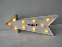 Loft lampka Mobil reklama