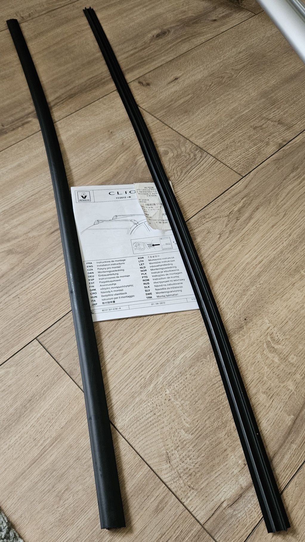Oryginalny bagażnik dachowy CLIO IV stan bardzo dobry