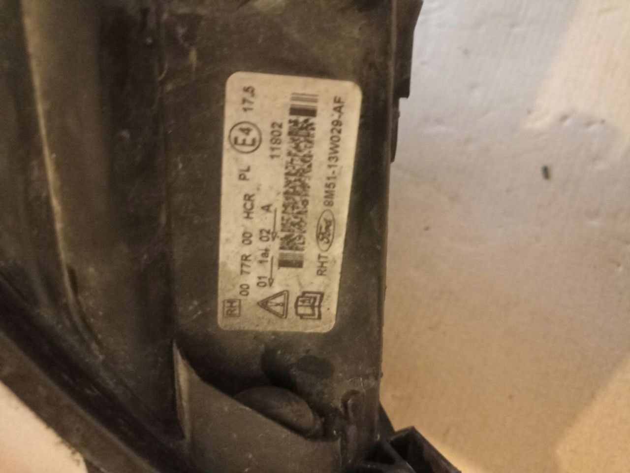 Lampa przednia prawa ford focus MK2 lift e 8m51