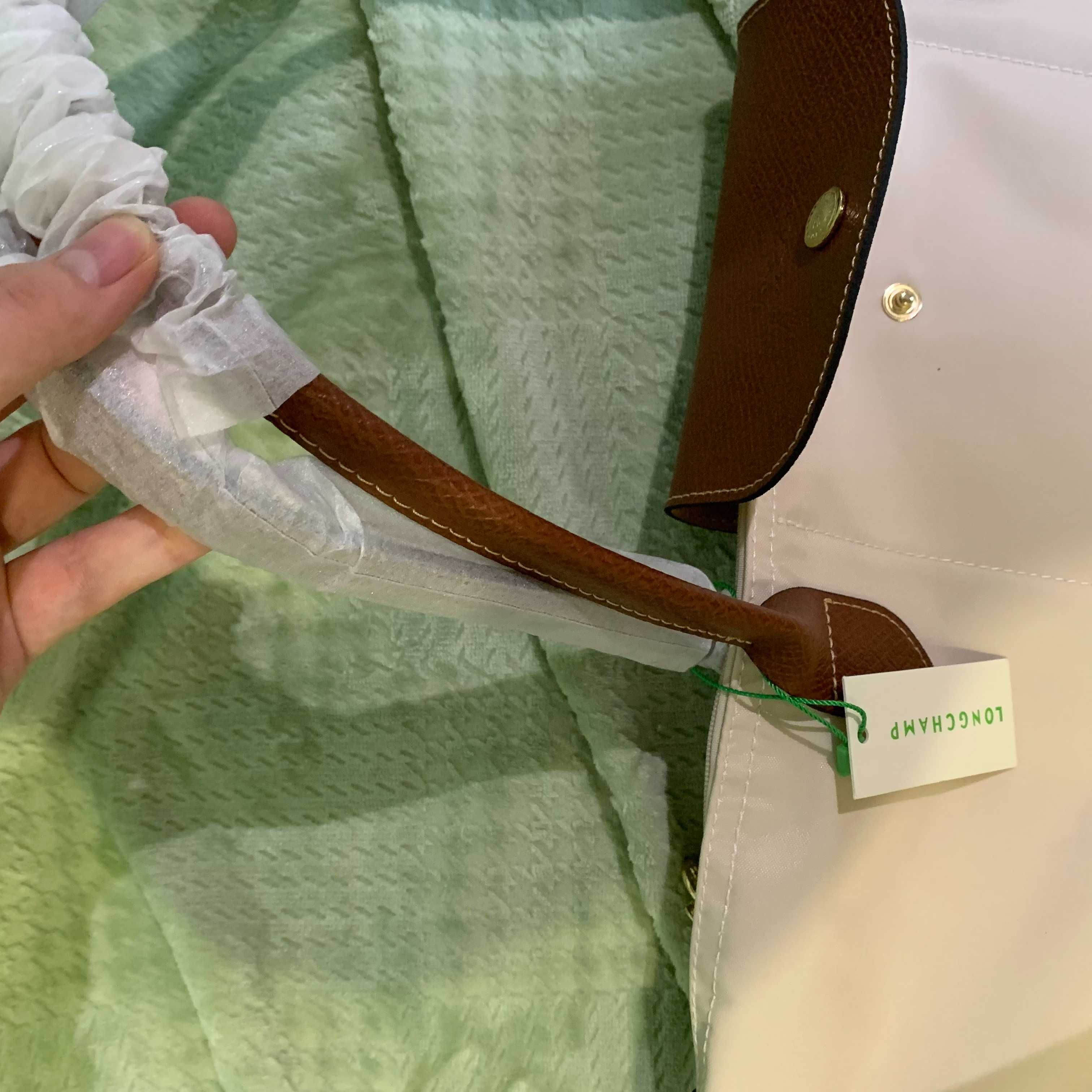 LongChamp Torba torebowa LE PLIAGE ORIGINAL L, Biały papierowy