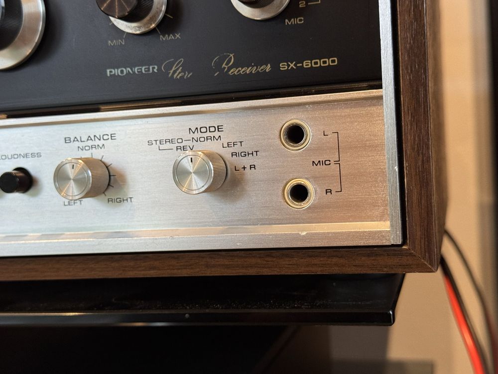Pioneer sx-6000 amplituner stereo z lat 70