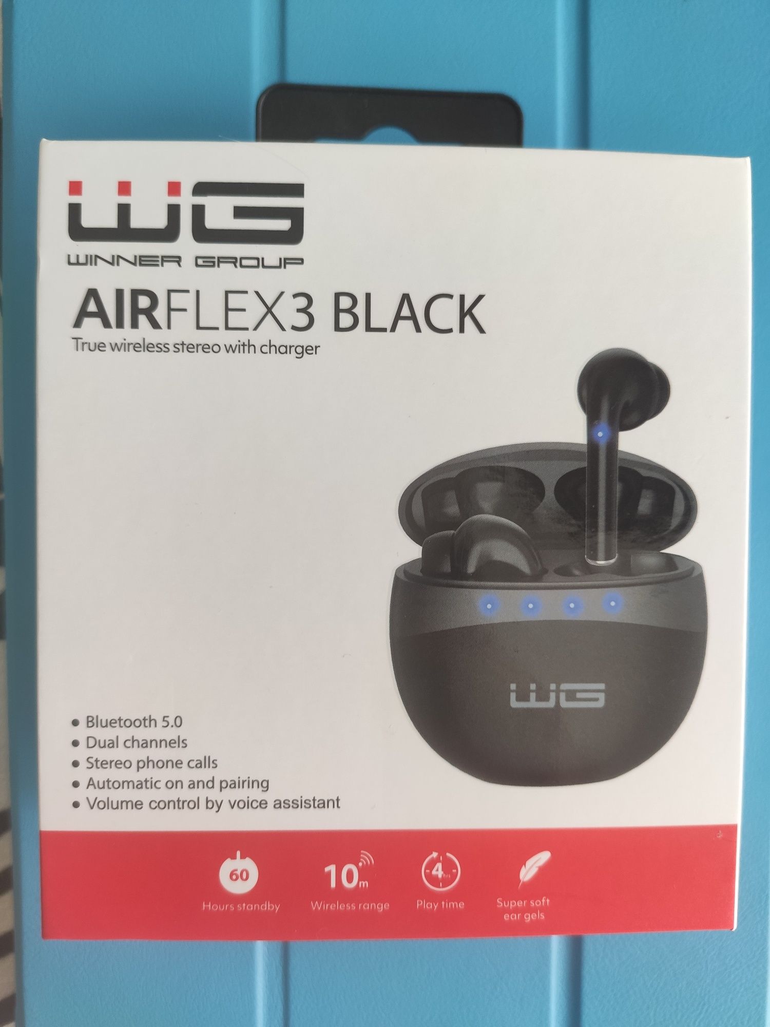 Słuchawki WG airflex3 black