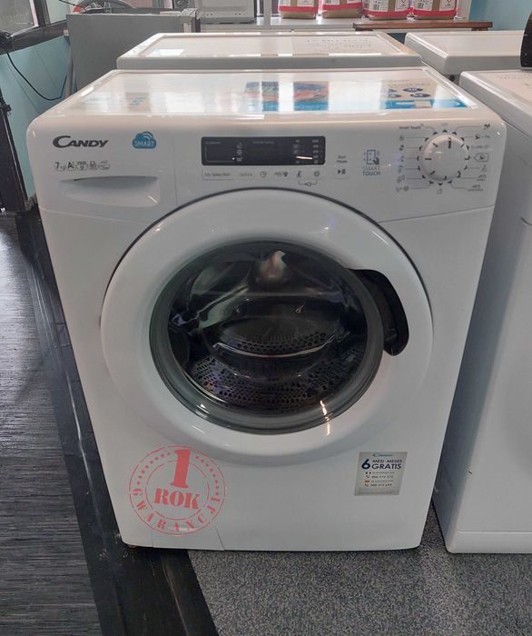 ROK GWARANCJA Pralka Candy Smart CS4 1072D3 SLIM Connectivity NFC A+++