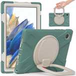 Etui do iPad 9/8/7 10.2" Pancerne z Obrotową Podstawką Zielone