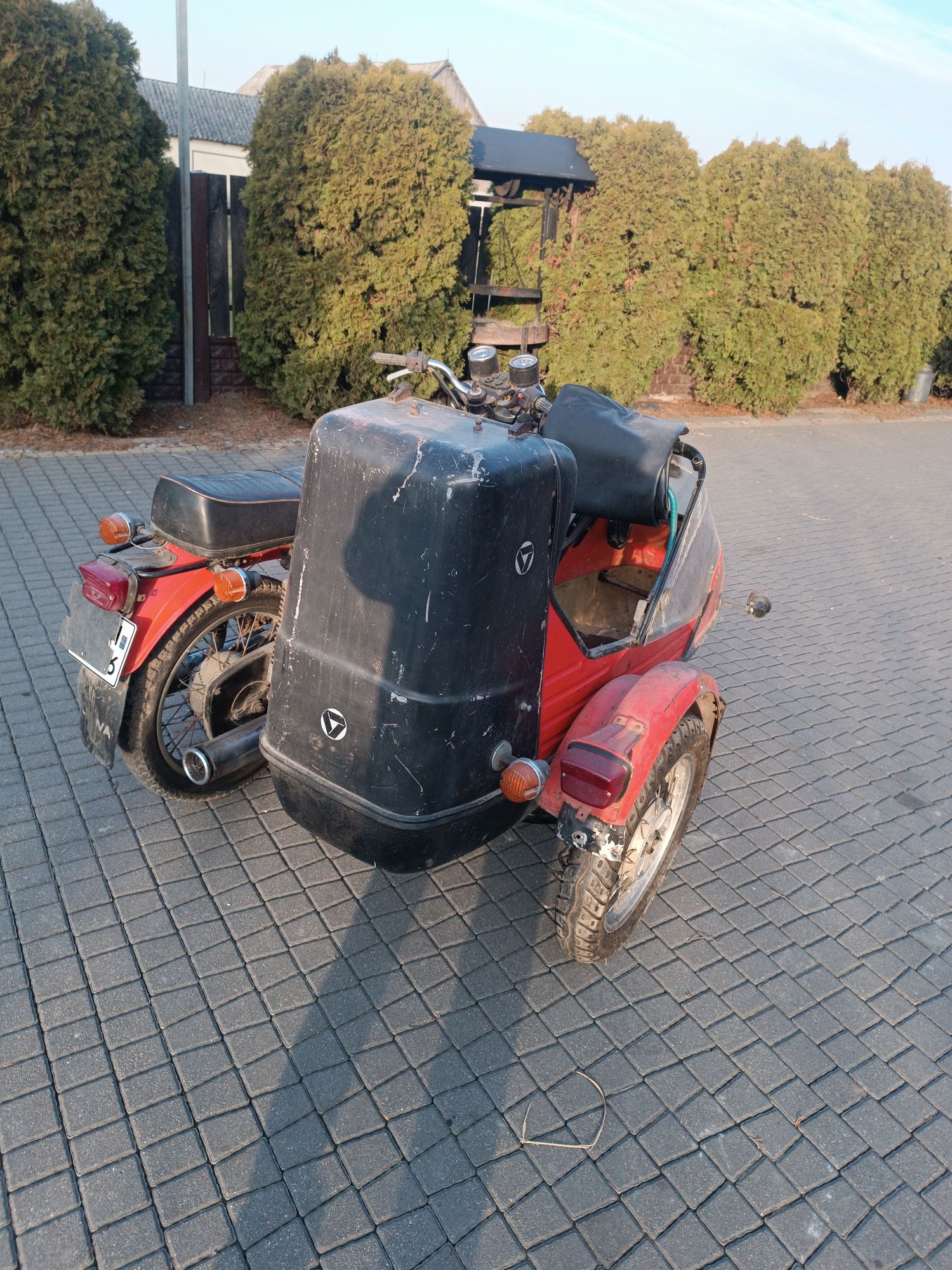 Jawa 350 velorex kosz zamiana zamienię motocykl quad cross prl auto bu