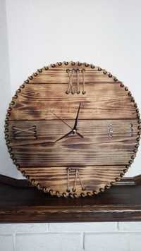 Уникальные настенные часы из дерева, ручная работа. Стиль лофт.