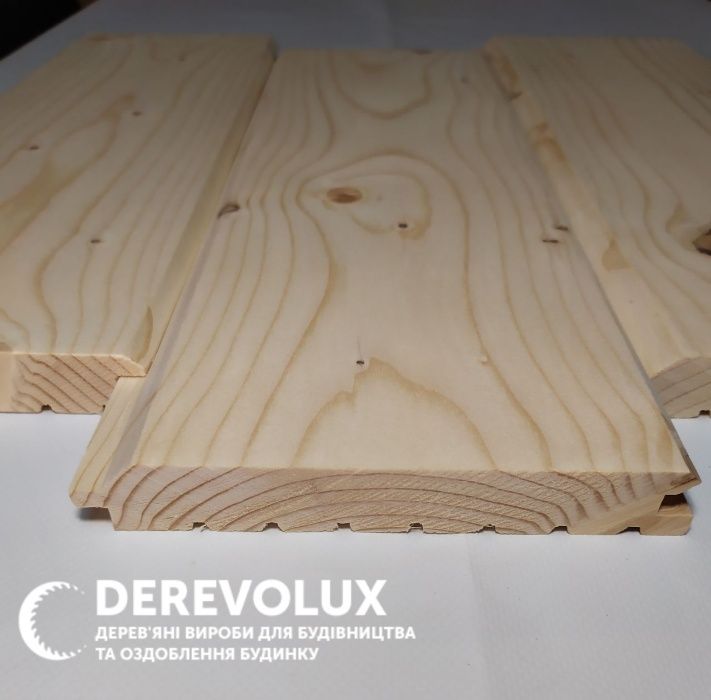 Вагонка, дошка для підлоги, фальш-брус, блок-хаус, рейка дерев'яна