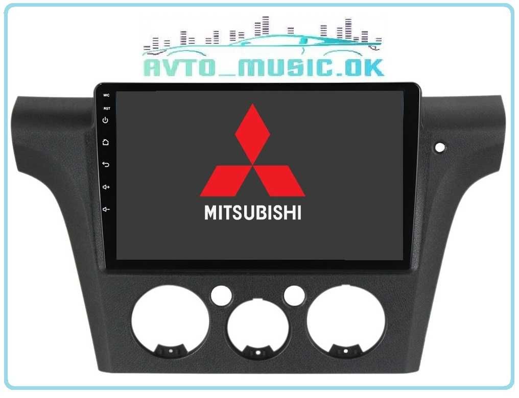 Магнітола Mitsubishi Outlander Android, Qled, GPS, USB, 4G, CarPlay!