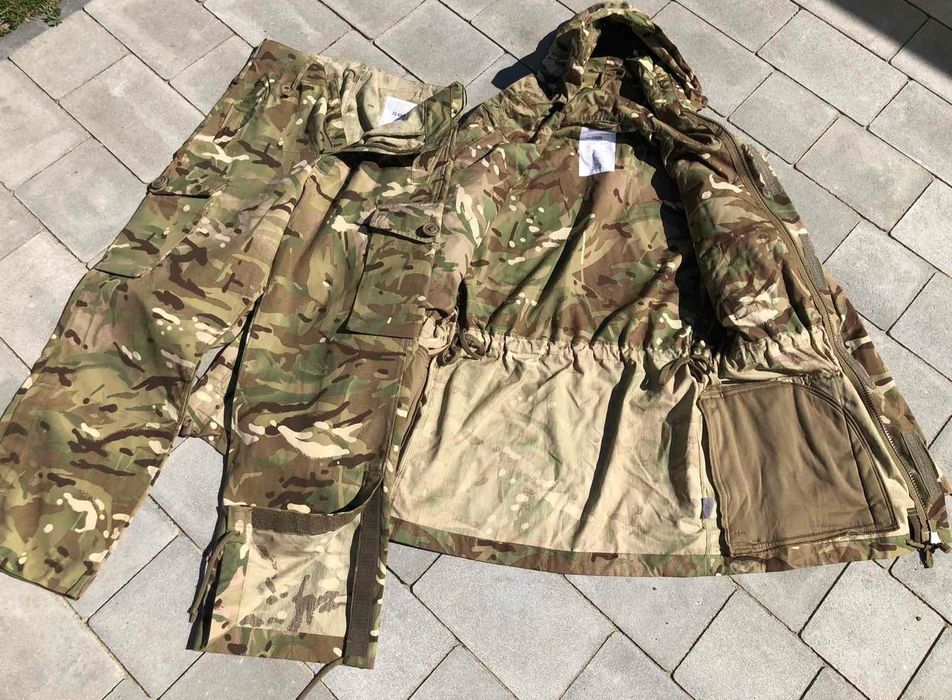 Комплект британська військова ПАРКА та ШТАНИ WINDPROOF mtp мультикам