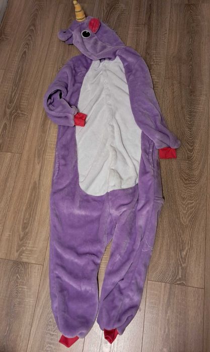 Strój piżama onsie jednorożec ok.152
