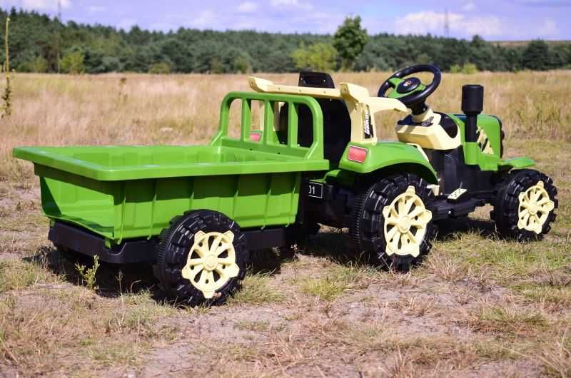 Super traktor Wojskowy na Akumulator Dla dziecka Piękne światełka