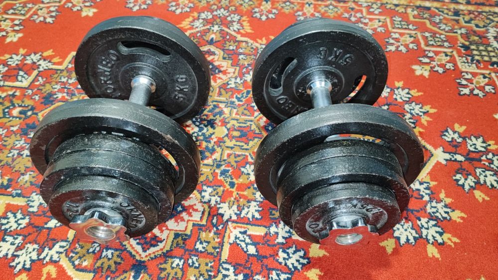 Гантели металлические наборные TORNEO