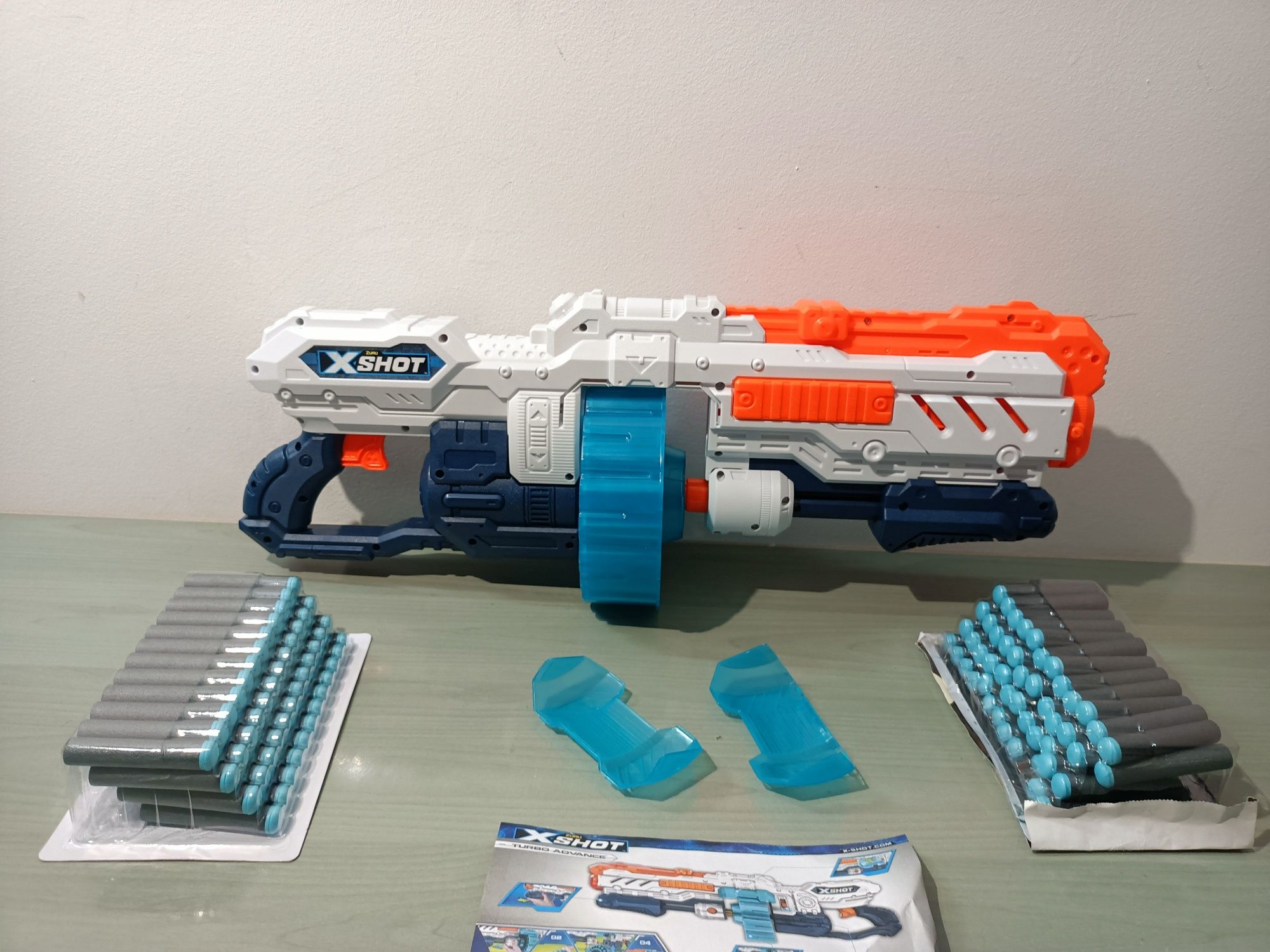 X-Shot Excel Turbo Advance 40 pistolet wyrzutnia karabin