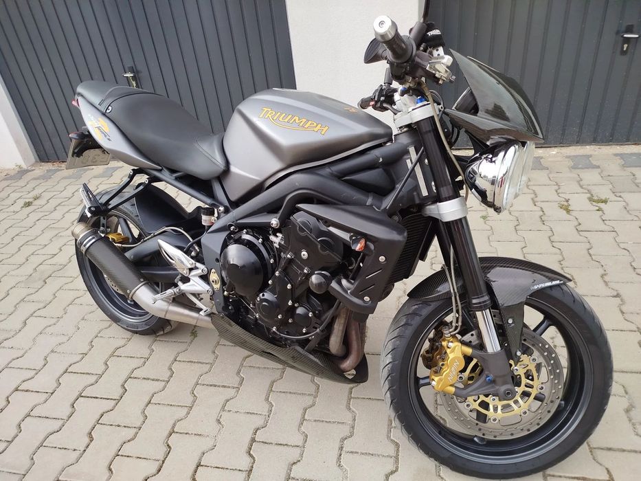 Triumph Street Triple 675 R *wydech SC Project *dodatki Carbon *