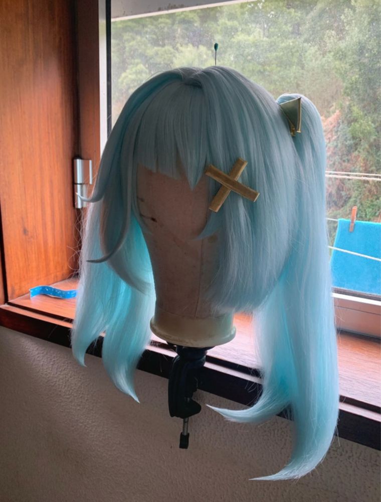 Cosplay Faruzan Peruca