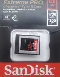 Karta pamięci Sandisk Extreme Pro CFexpress B 128gb