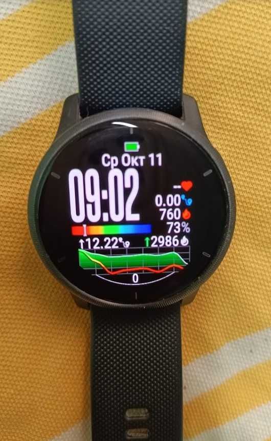 Смарт часы Garmin Venu 2 +NFC+amoled+музыка и GPS .новый ремешок