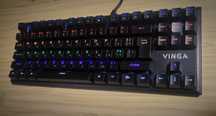 Механічна геймерська клавіатура Vinga KBGM-110 (Blue Switch, TKL)