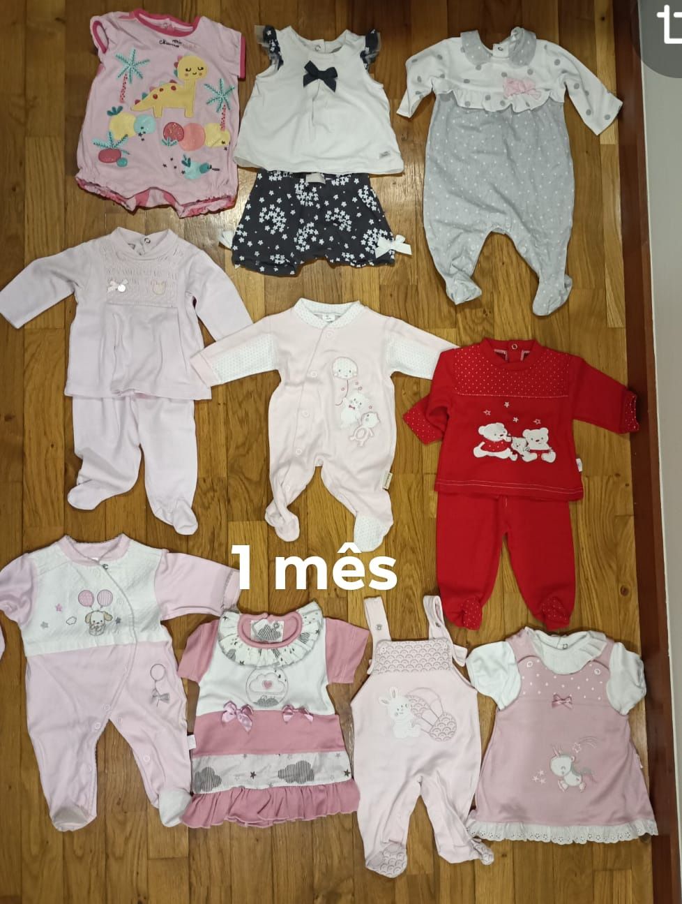 Roupa de bebé 1 a 18 meses